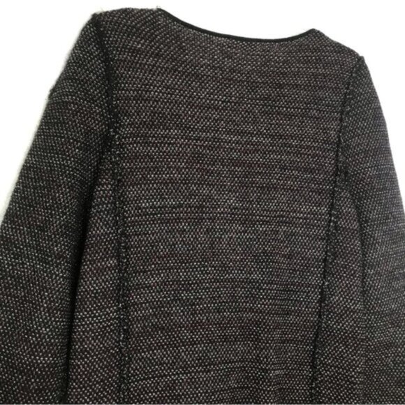 Akris Punto Tweed Knit Mohair Wool Zip Pockets Jacket Cardigan Sweater Preppy 6 - Picture 9 of 16